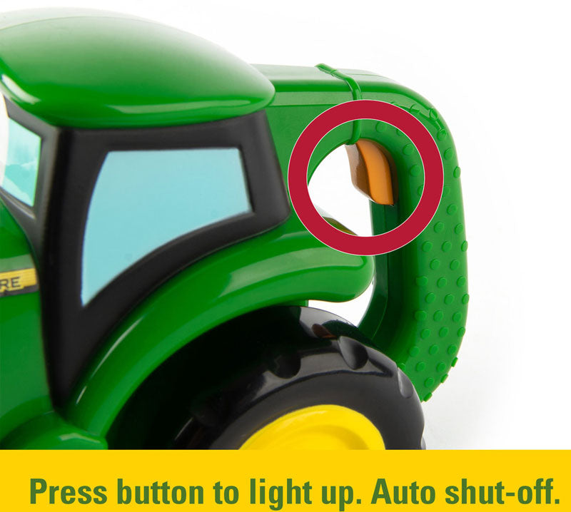 John deer 2i1 traktor med lommelygte