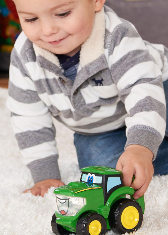 John deer 2i1 traktor med lommelygte