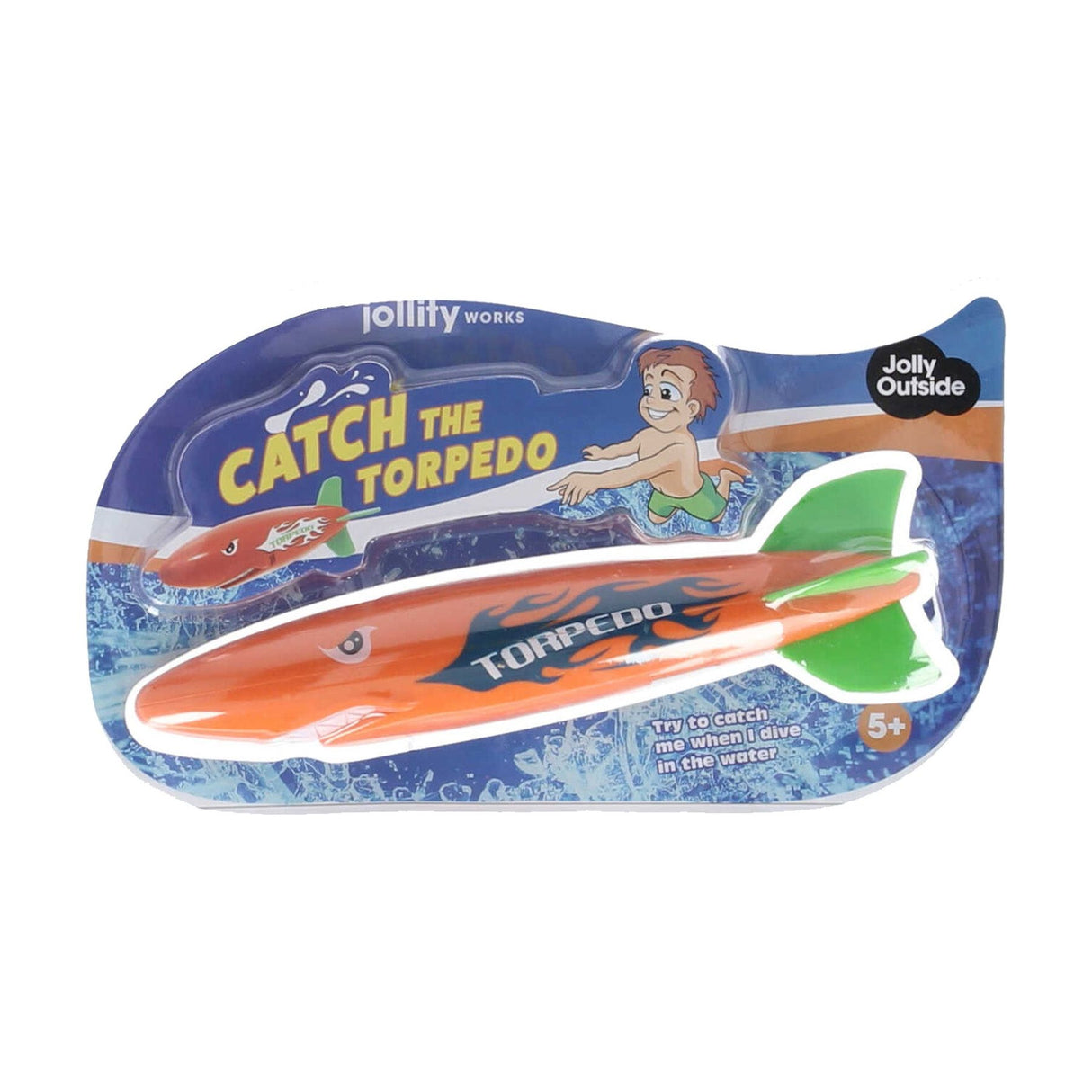 Catch the torpedo undervands legetøj