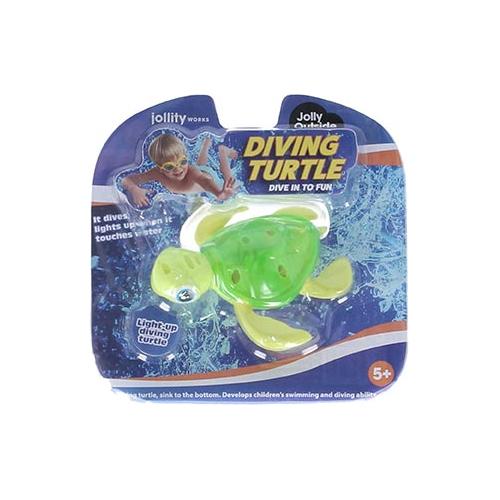 Diving Turtle med lys