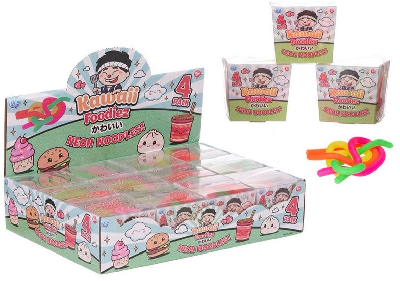 Kawaii foodiez neon Noodles Box