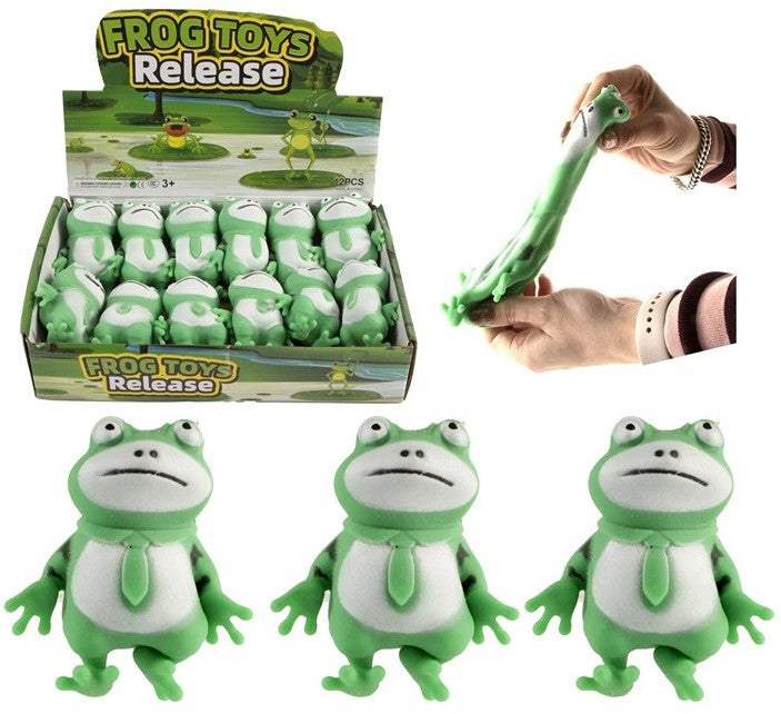 Stretchy frø med sand