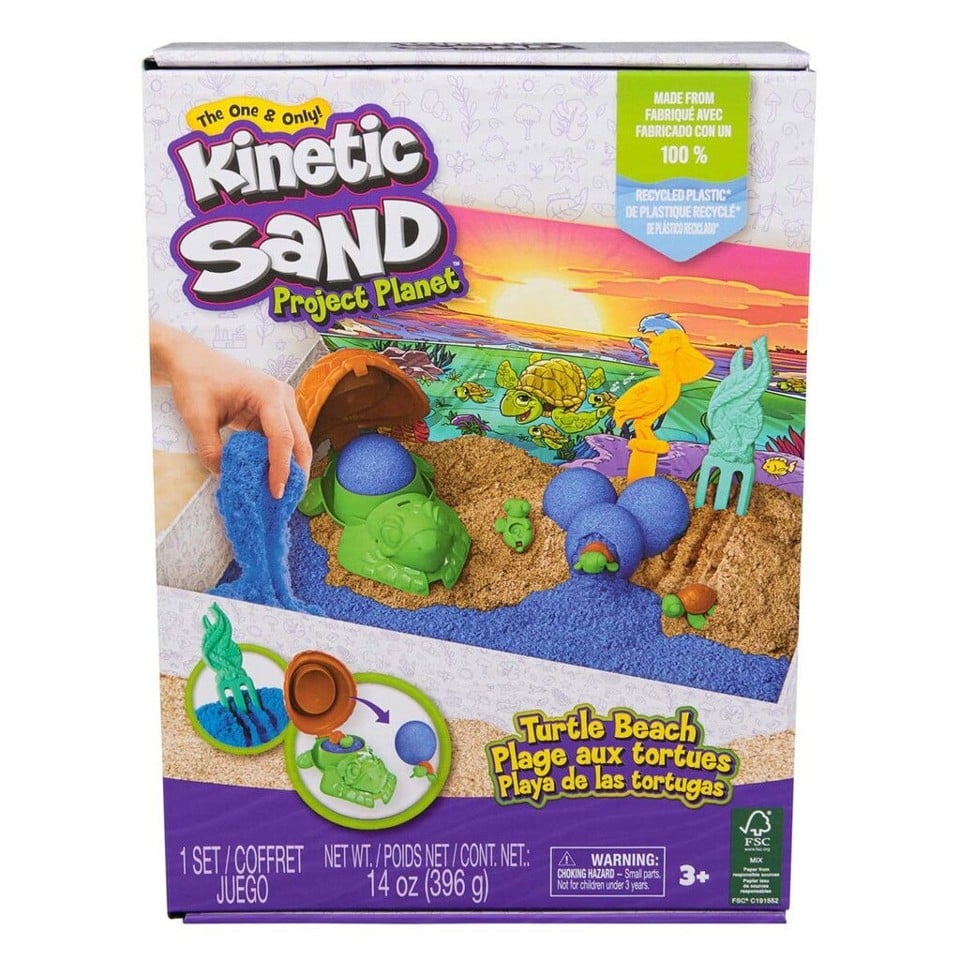 Kinetic sand Skildpadde