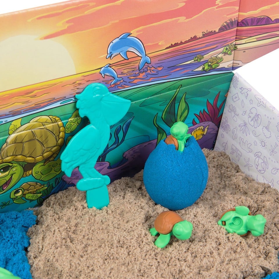 Kinetic sand Skildpadde