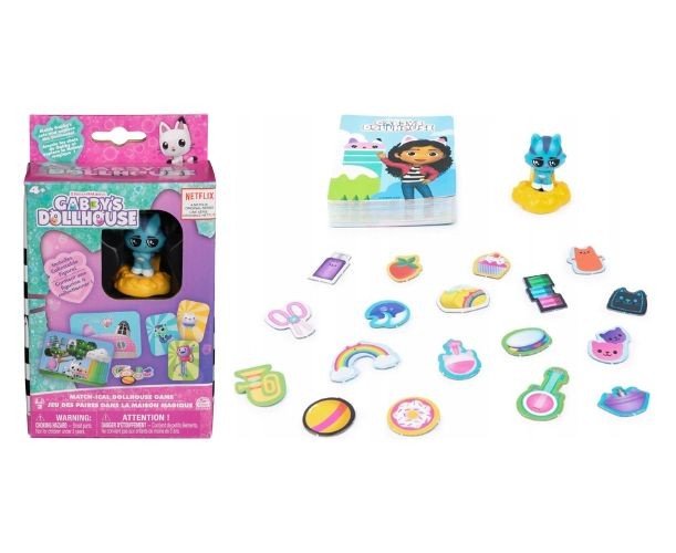 Gabbys dukkehus "Match ical" spil