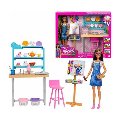 Barbie wellness altier stort legesæt 33x40 cm