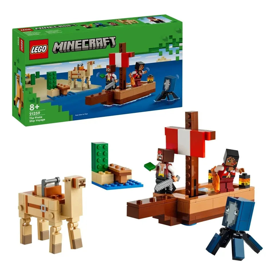 LEGO Minecraft Piratskibsrejsen (21259)