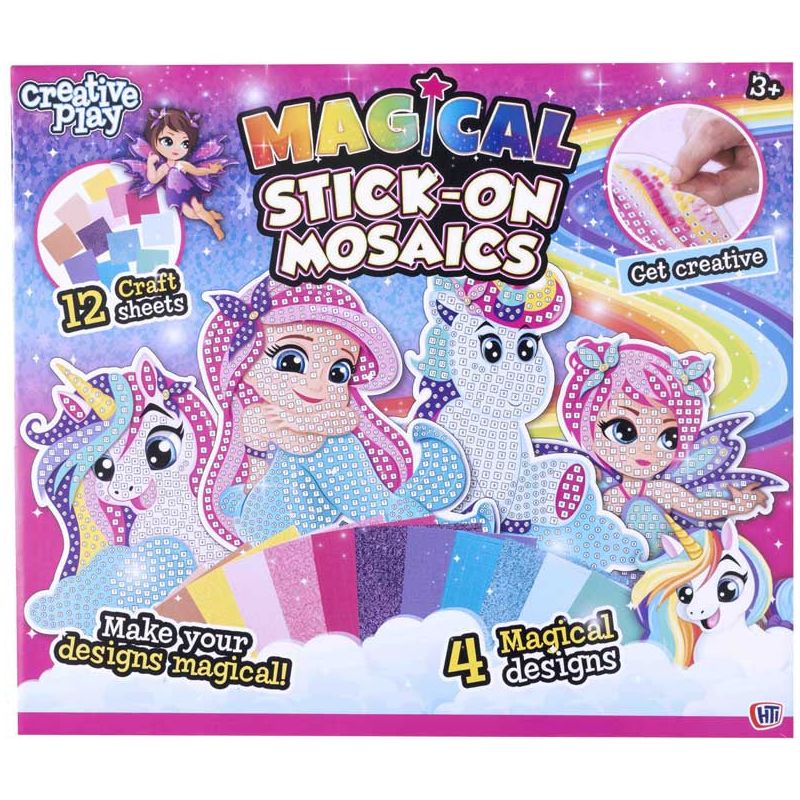 Magical Unicorn stick-on Mosaics
