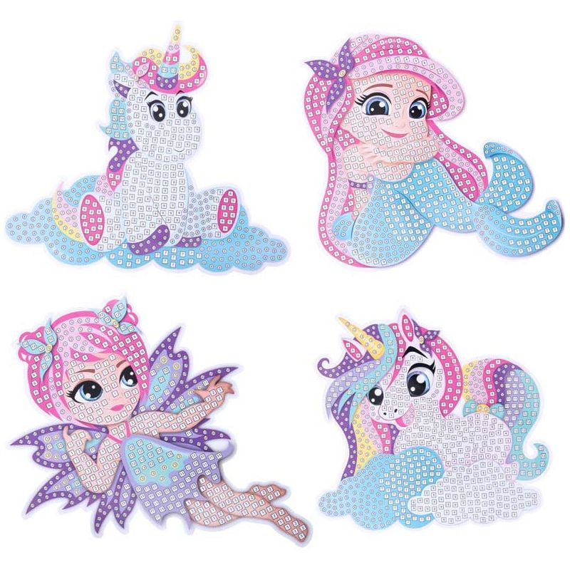 Magical Unicorn stick-on Mosaics