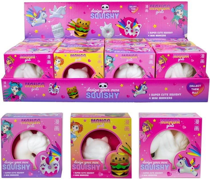 Lav din egen squishy 10x10x10 cm