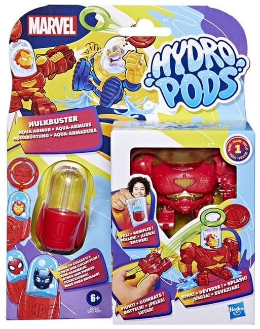 Marvel Hydro Pods Hulkbuster 17,5x22cm