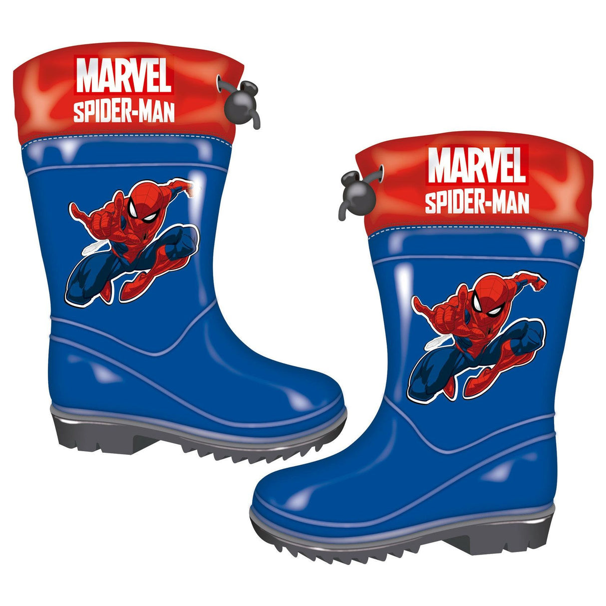 Spiderman gummistøvler