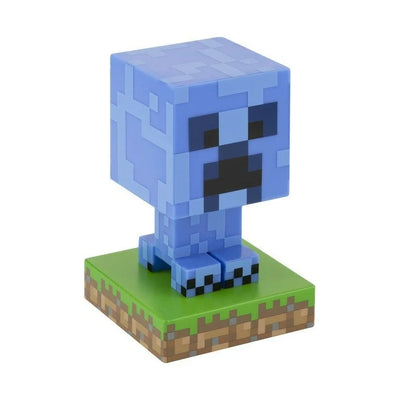 Minecraft - Charged Creeper Ikonisk Lampe