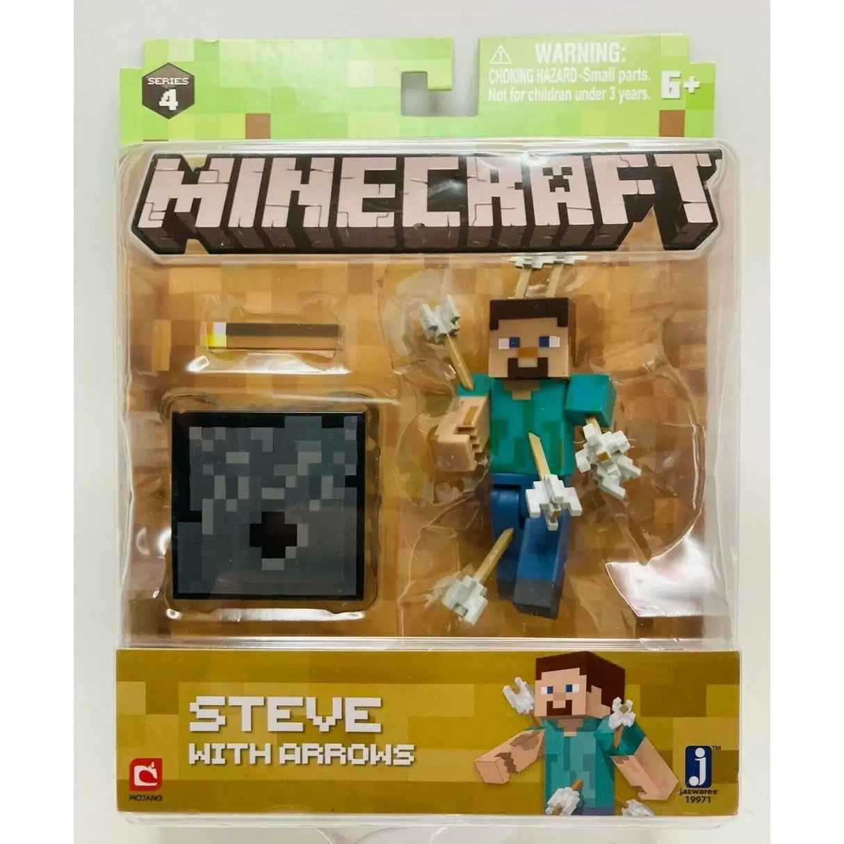 Minecraft Steve FIgur Med Pile
