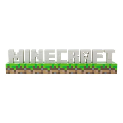 Minecraft Logo Lampe