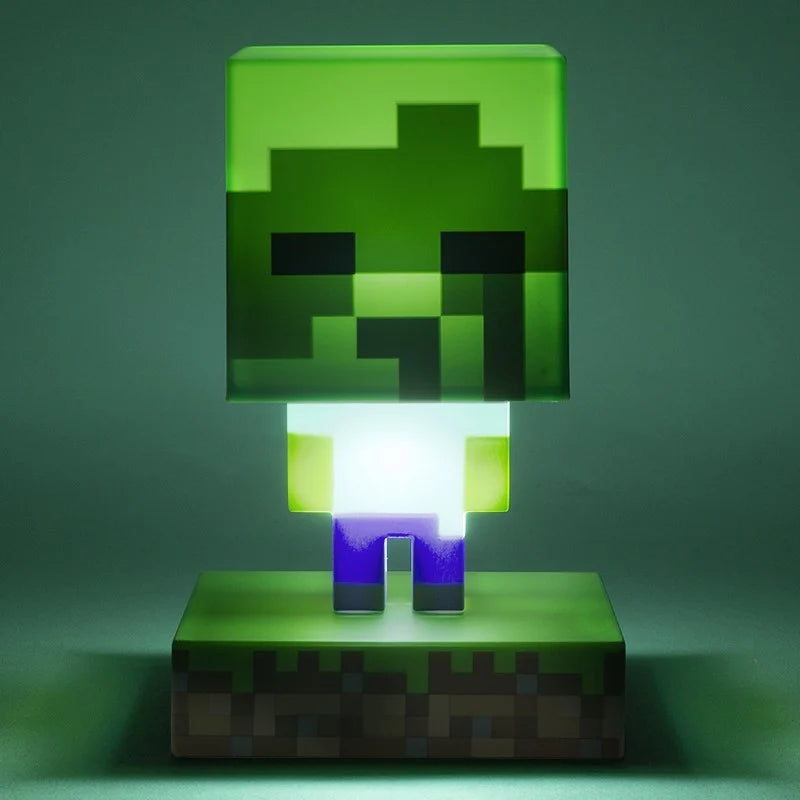 Minecraft creeper lampe