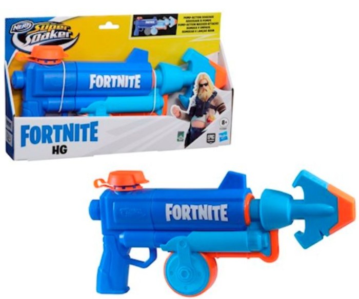 Nerf super soaker fortnite hc water blaster