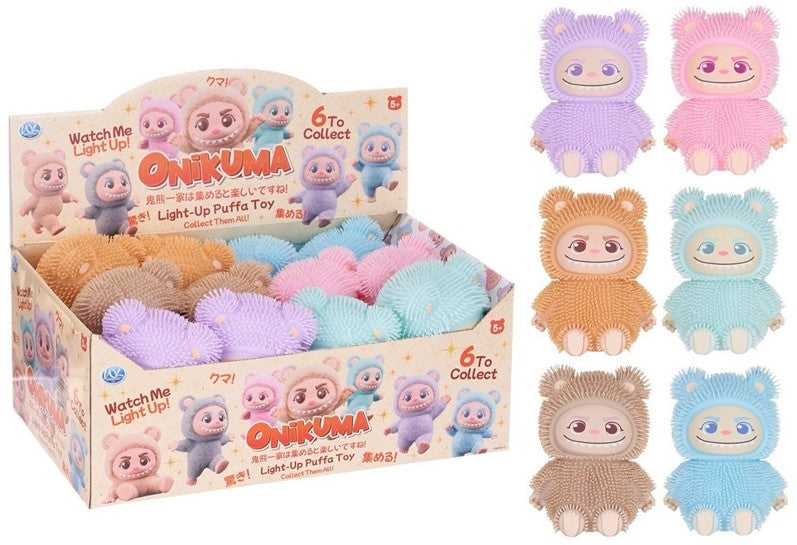 Squishy XL Onikma 15 cm med lys