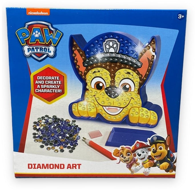 Paw Patrol Chase diamond art