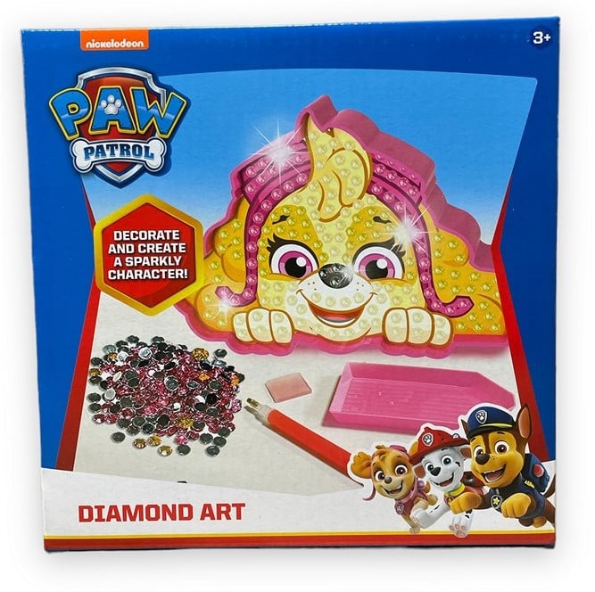 Paw Patrol skye diamond art sæt