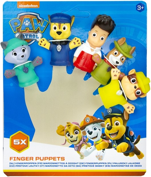 Paw Patrol fingerspils figurer (2 modeller - leveres assorteret)