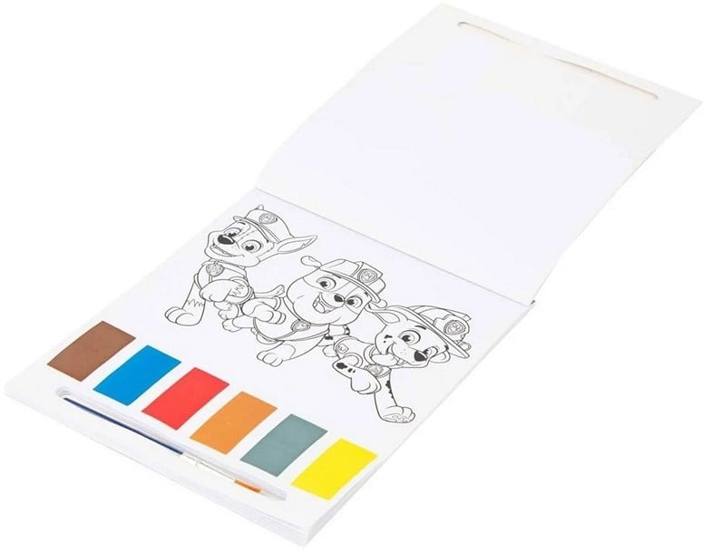 Paw patrol vandmalebog