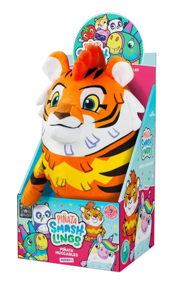 Pinata Smashlings - Kramme bamse 25-30 cm - Tiger
