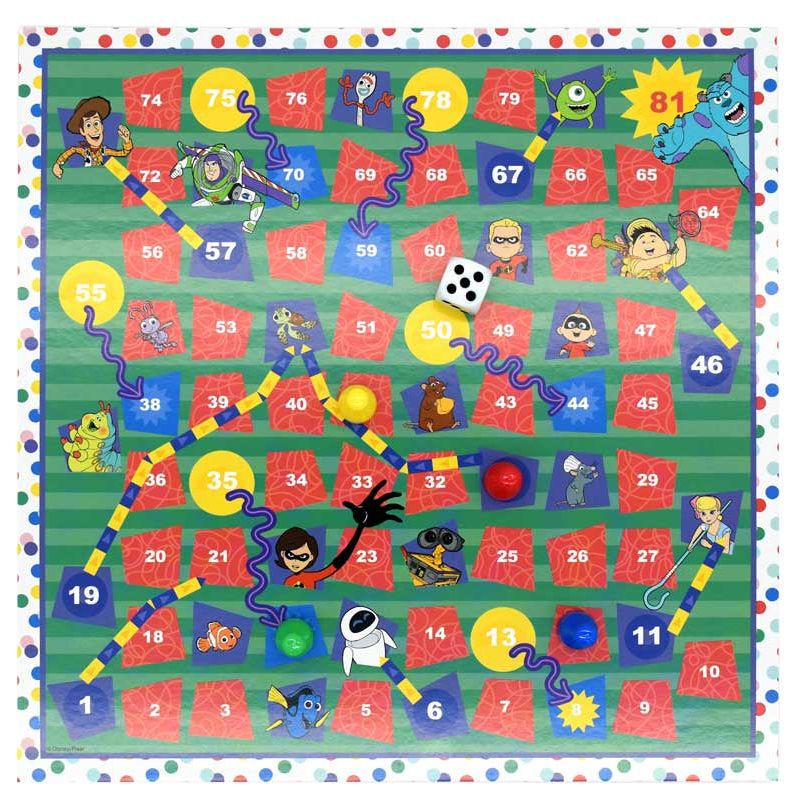 Disney Pixar brætspil 4i1