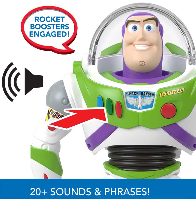 Toy Story Buzz Lightyear med raket