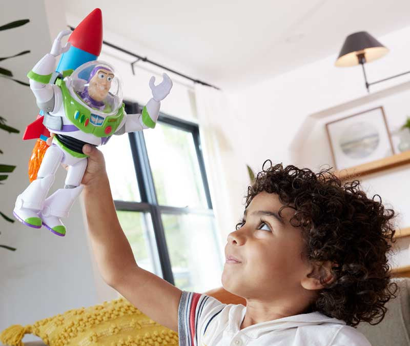 Toy Story Buzz Lightyear med raket