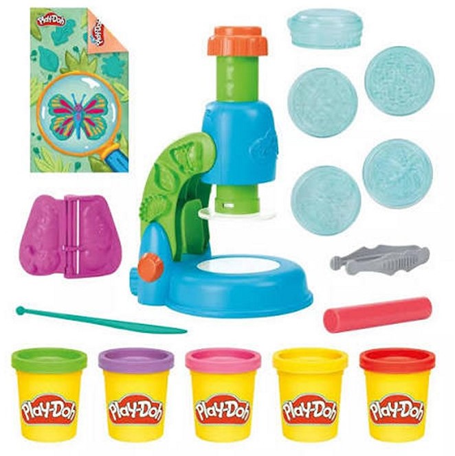 PlayDoh mikropskop incl. modellervoks