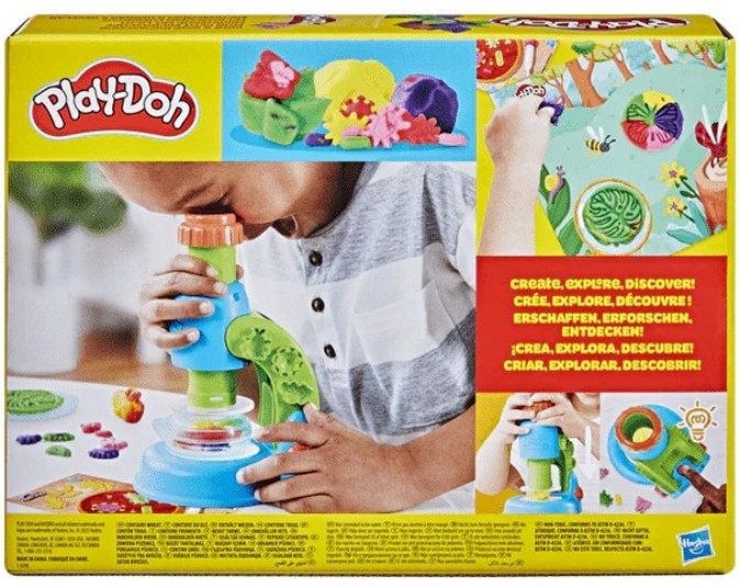 PlayDoh mikropskop incl. modellervoks