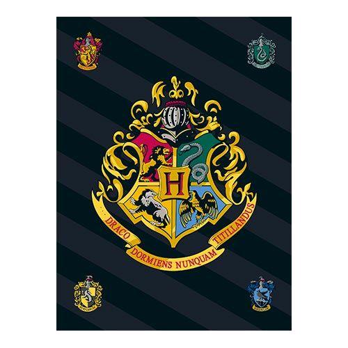 Blødt Fleecetæppe Harry Potter