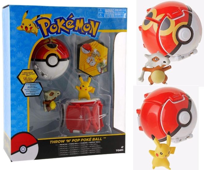 Throw N Pop Poke Ball / Pikachu & Cubone – Pokemon