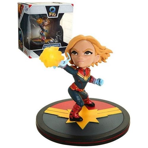 Q-fig Marvel Capain Marvel 14x15cm