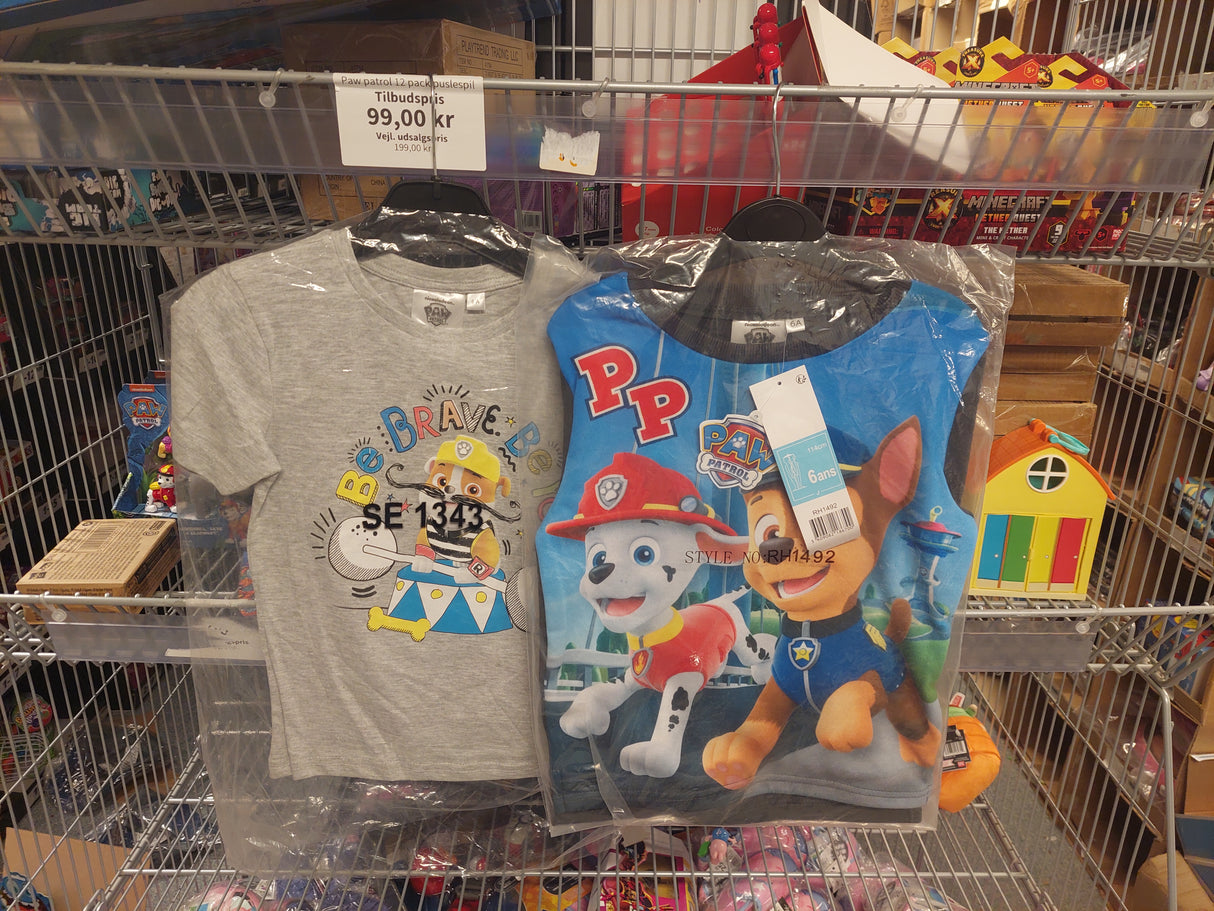 Paw patrol tøjpakke str 6 år