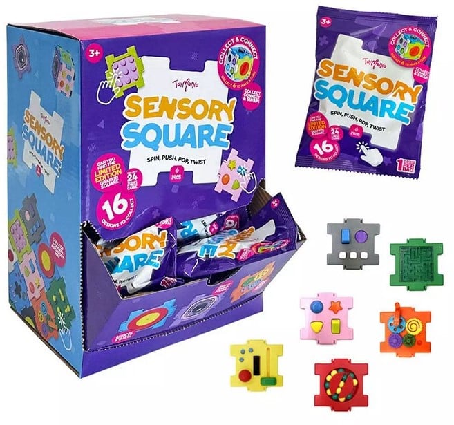 Sensory Square -  Collect & Connect 10x13 cm