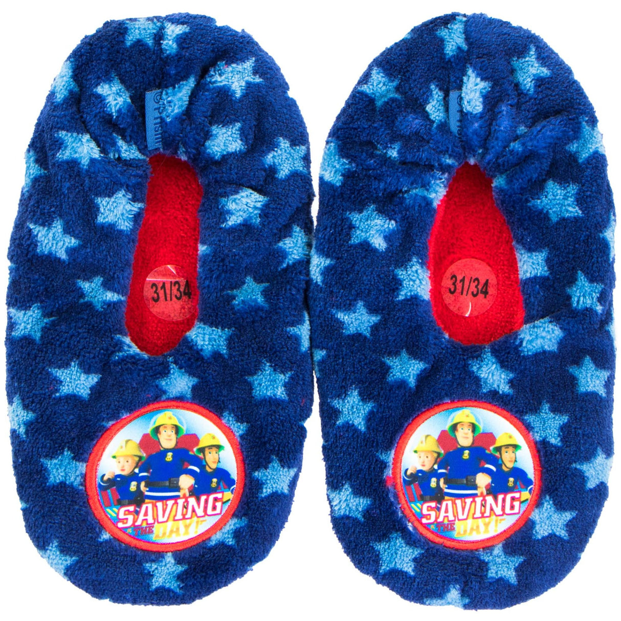 Brandmand Sam Slippers Anti-Slip Blå