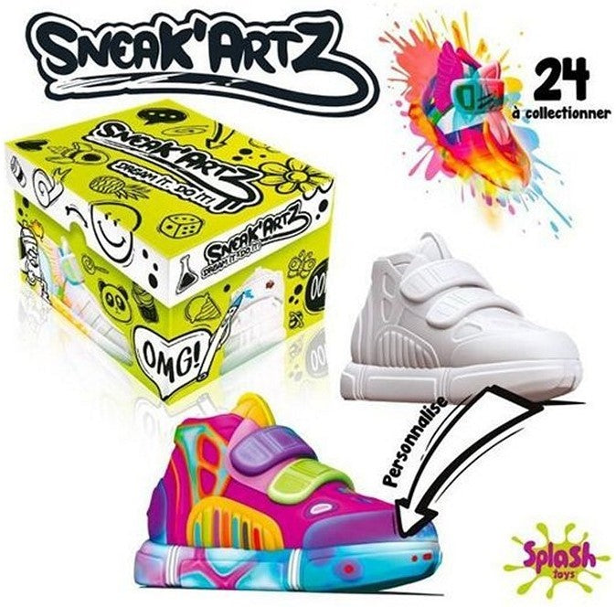 Sneak ArtZ - Paint your own shoe (Assorteret farve)