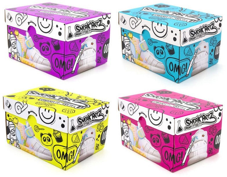 Sneak ArtZ - Paint your own shoe (Assorteret farve)