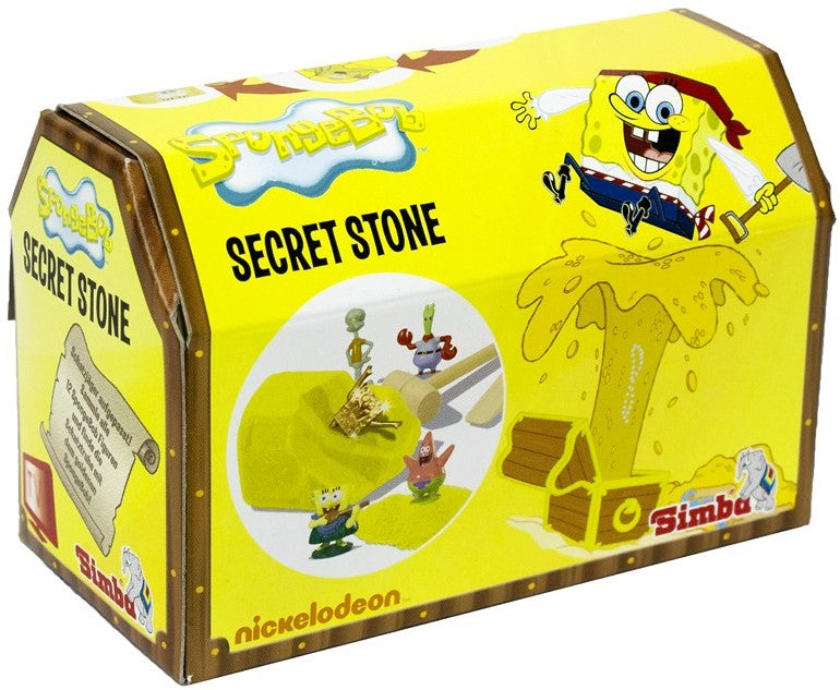 Svampebob firkant udgravnings skattekiste med mysteryfigur