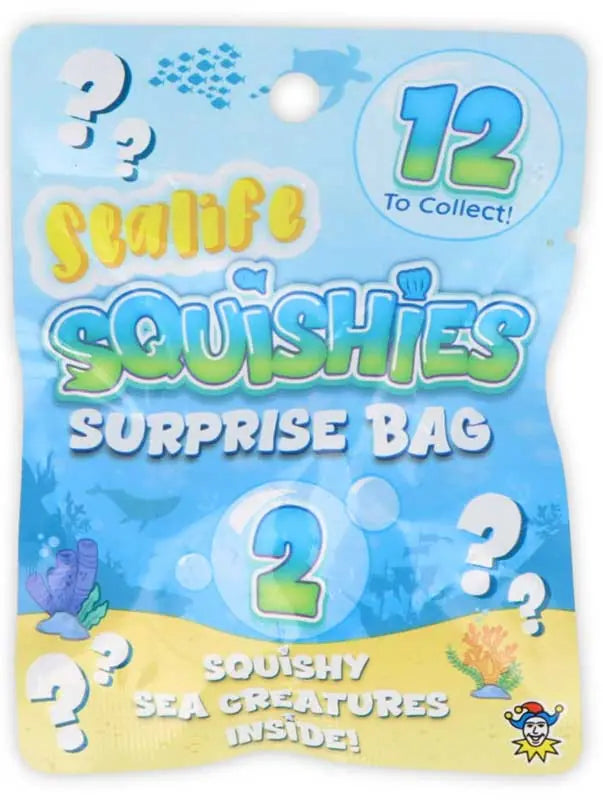 Squishy Sealife surprise bag med 2 overraskelser