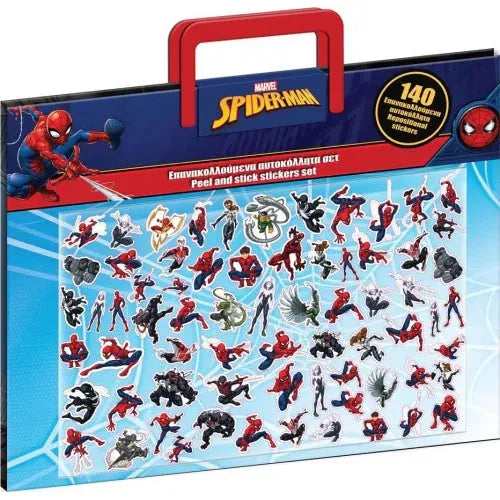 Spiderman Klistermærke Hæfte