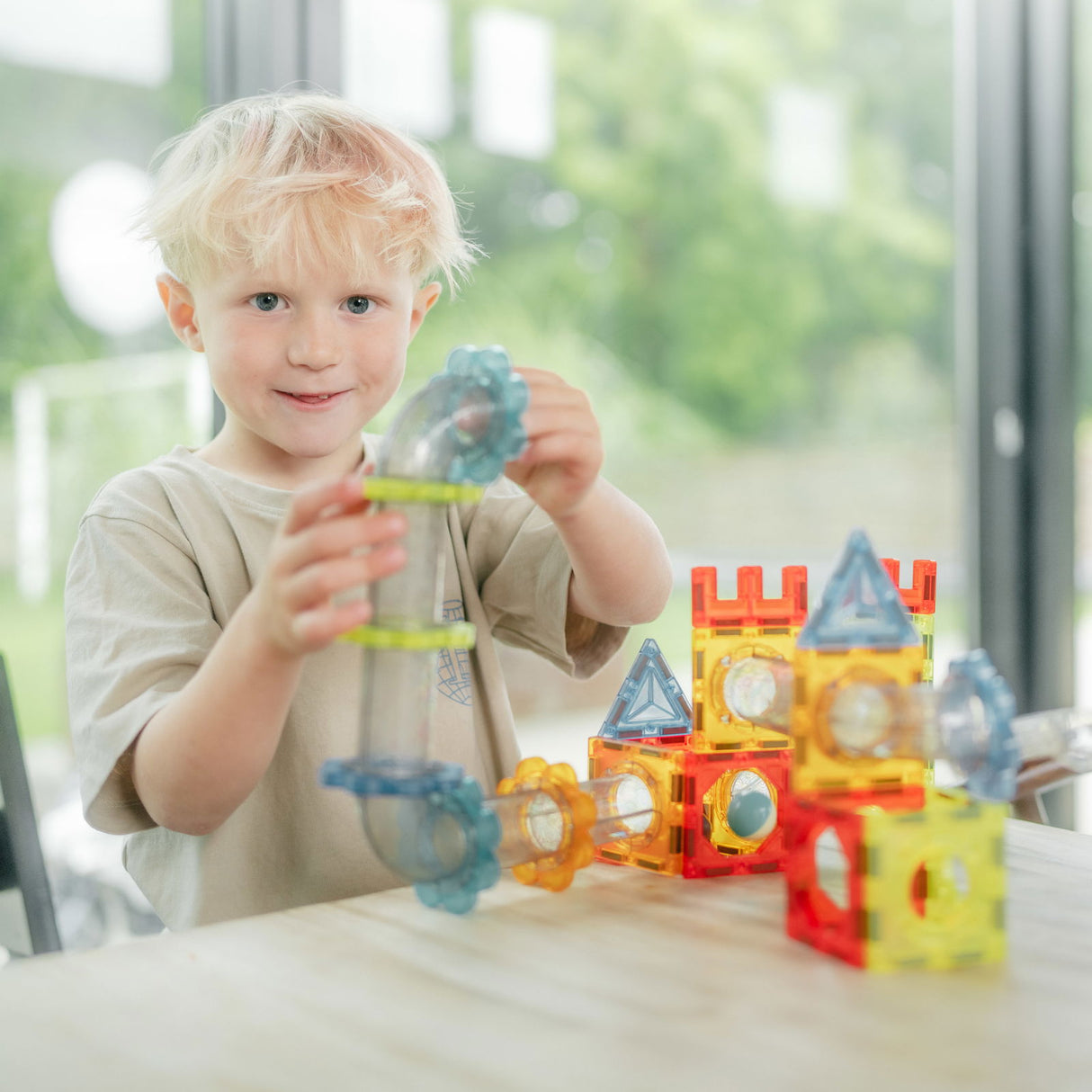 Magnetisk kuglebane sæt