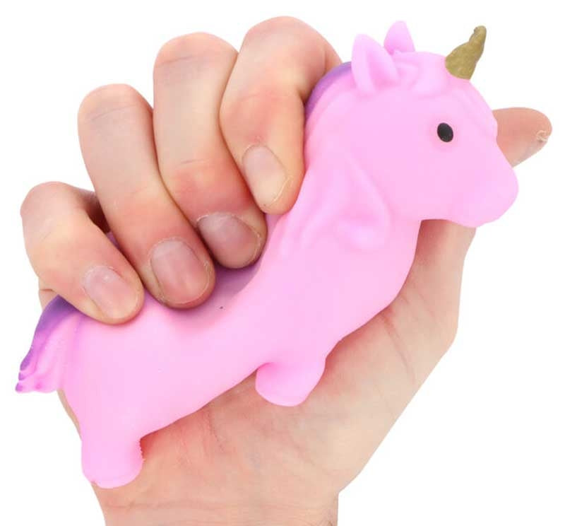 Unicorn strechy figur (ass. farve)