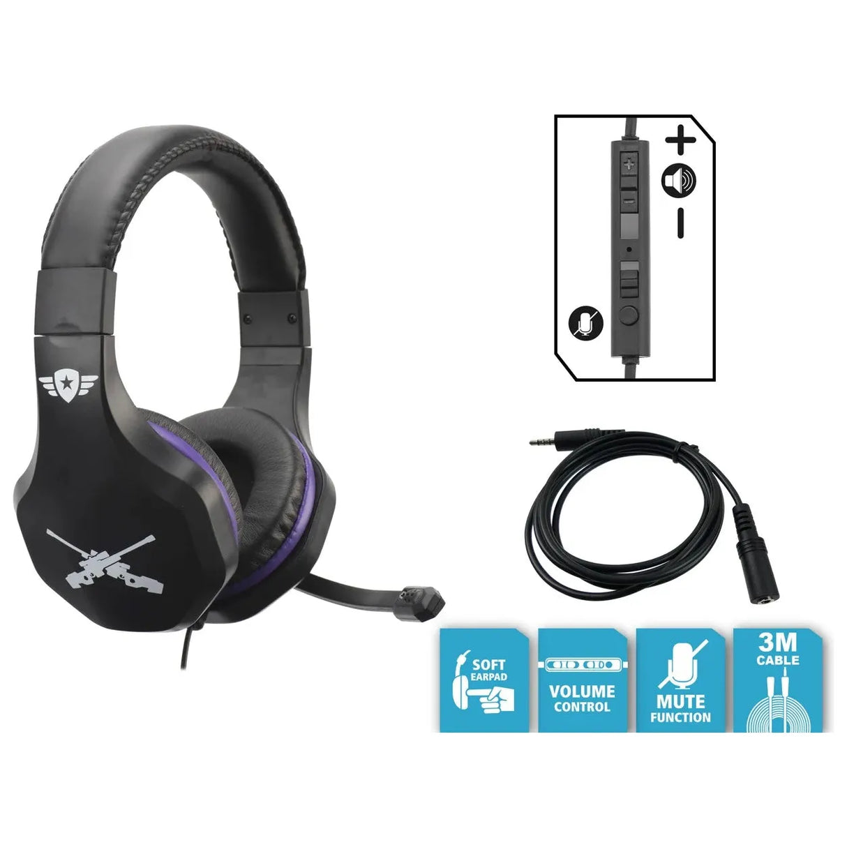 Subsonic Gaming Headset - Battle Royale
