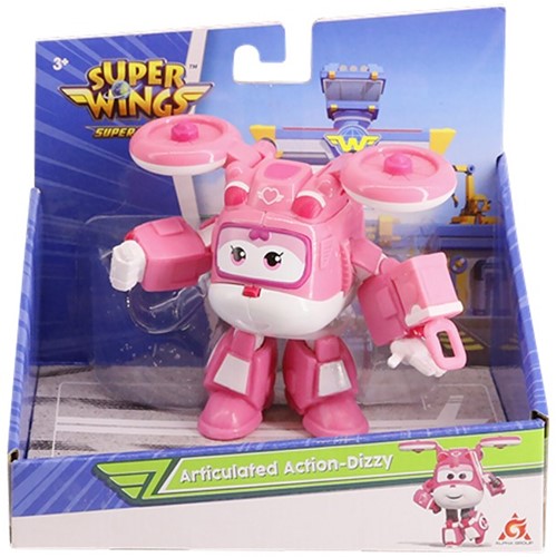 Super Wings Articulated Action Dizzy 13x14cm