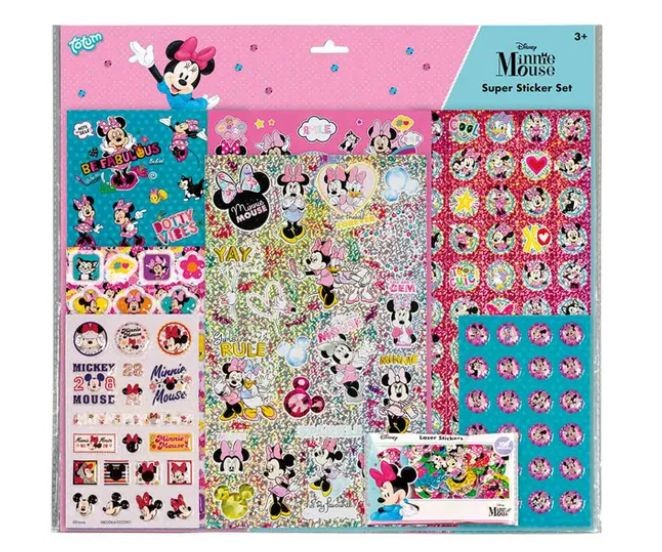 Kæmpe Disney Minnie Mouse kreativt sæt