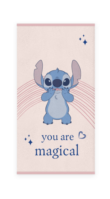 Håndklæde - 60x120 cm - Lilo & Stitch