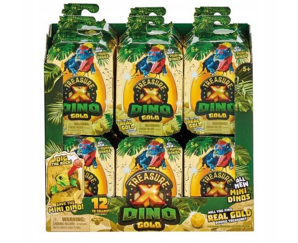 DINO GULD MINI FIGUR UDGRAVNING